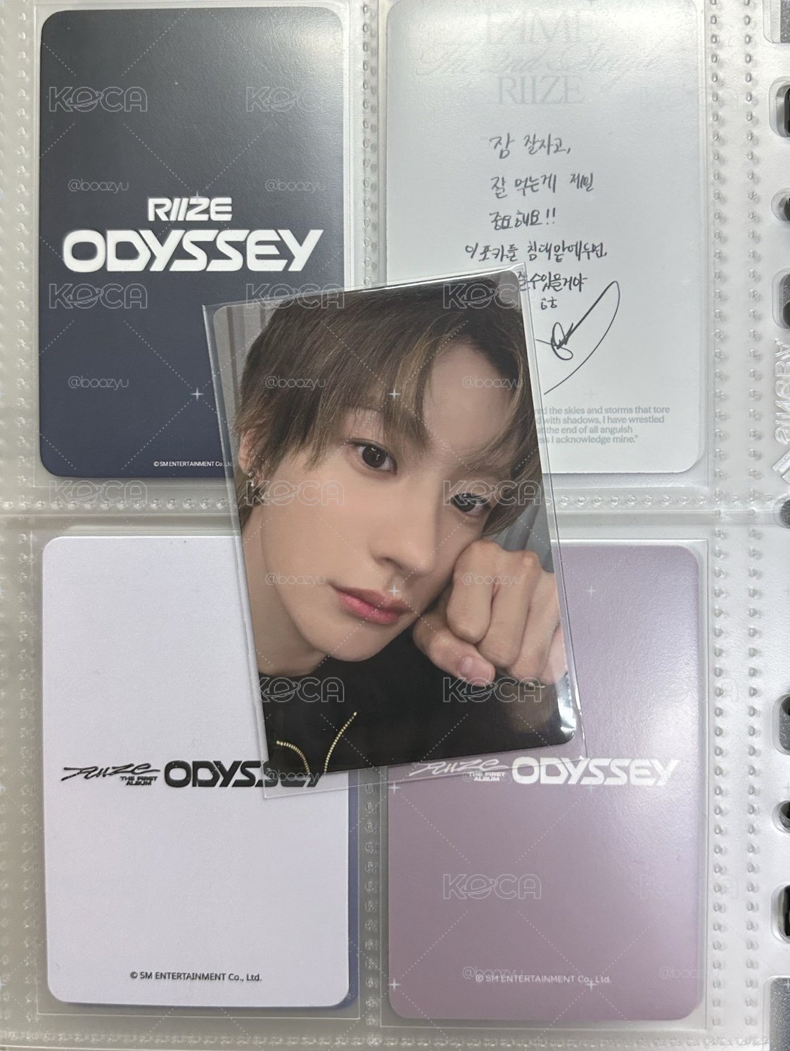 ODYSSEY km 台北簽售卡 桶