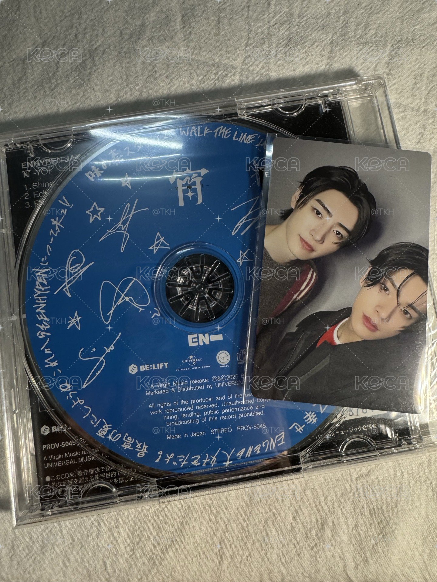 味之素限定盤+桔梗花小卡