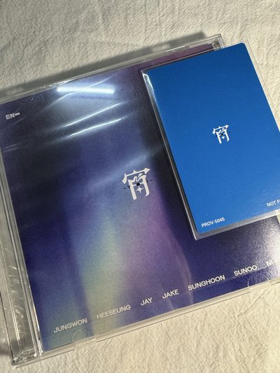 味之素限定盤+桔梗花小卡