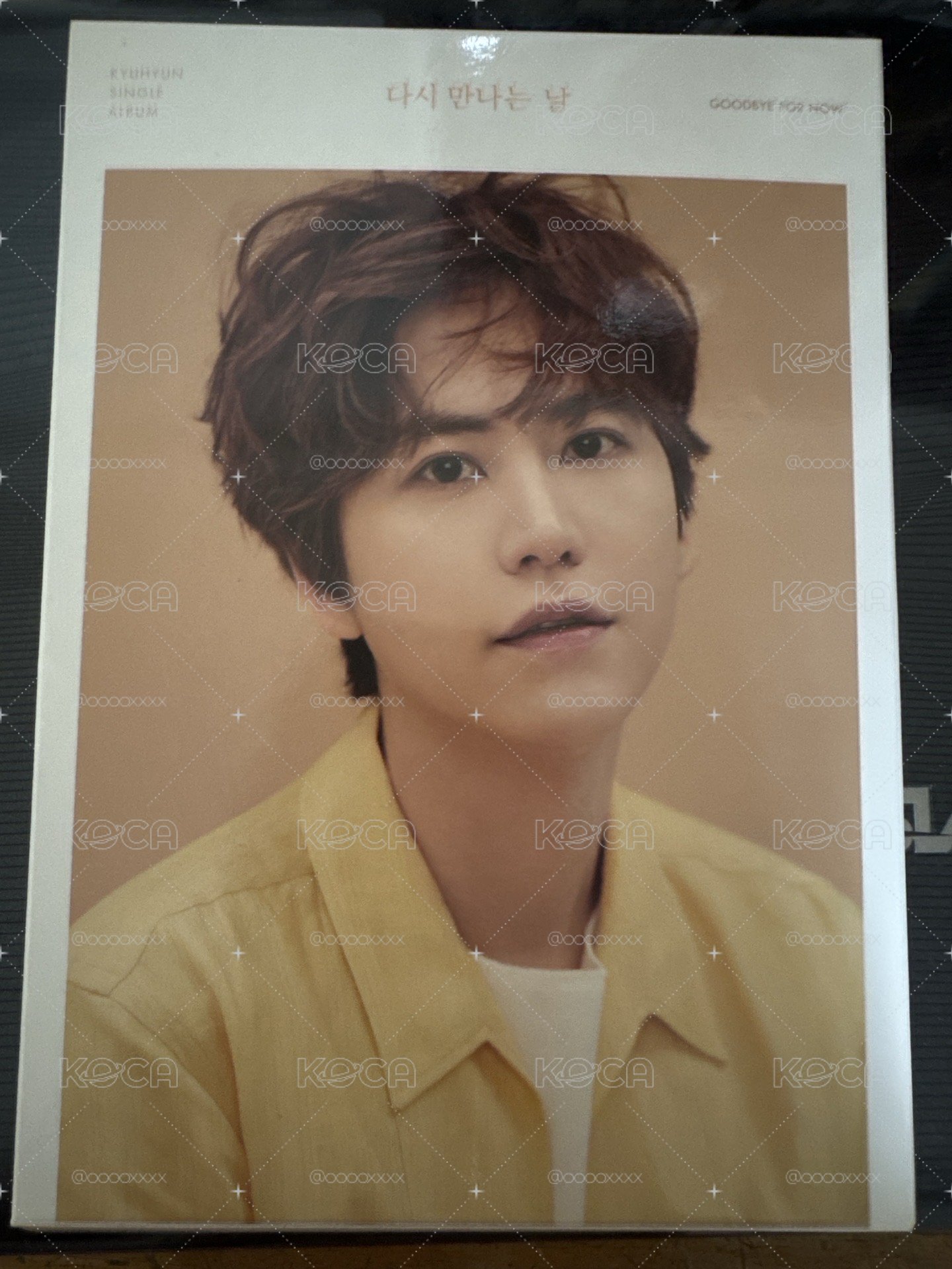 圭賢 solo Goodbye for now single album 