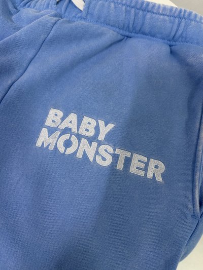 HELLO MONSTERS 日本場週 水洗藍 運動套裝 BABYMONSTER 