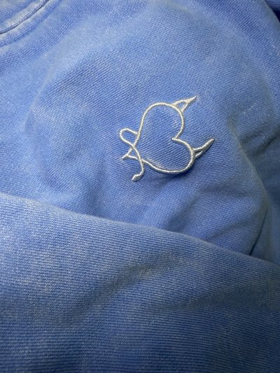 HELLO MONSTERS 日本場週 水洗藍 運動套裝 BABYMONSTER 