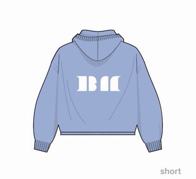 HELLO MONSTERS 日本場週 水洗藍 運動套裝 BABYMONSTER 