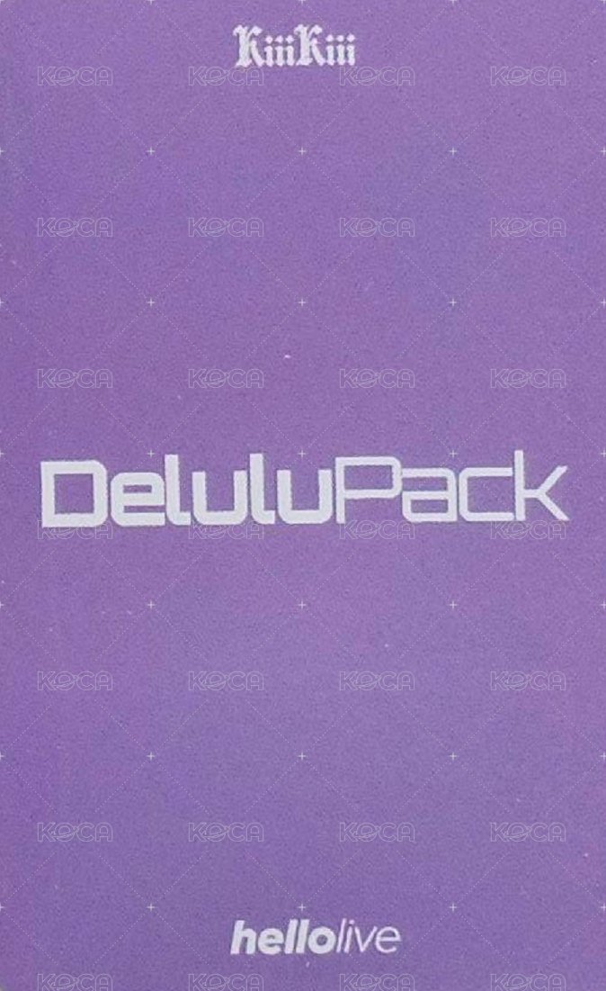Delulu Pack hl 1.0 簽售卡  背面
