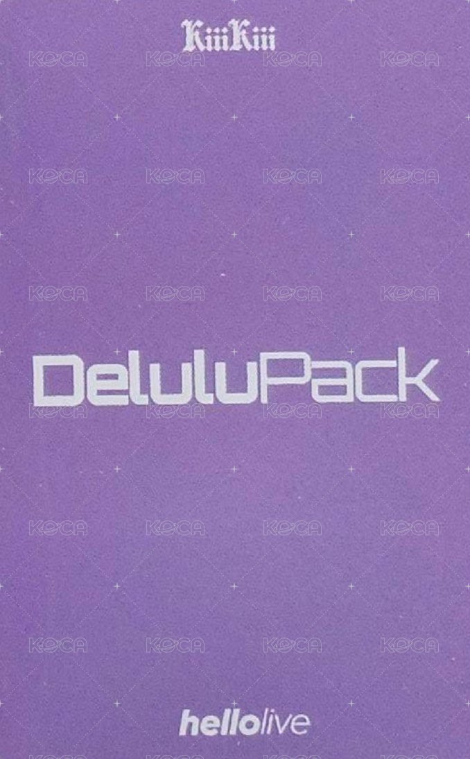 Delulu Pack hl 1.0 簽售卡  背面