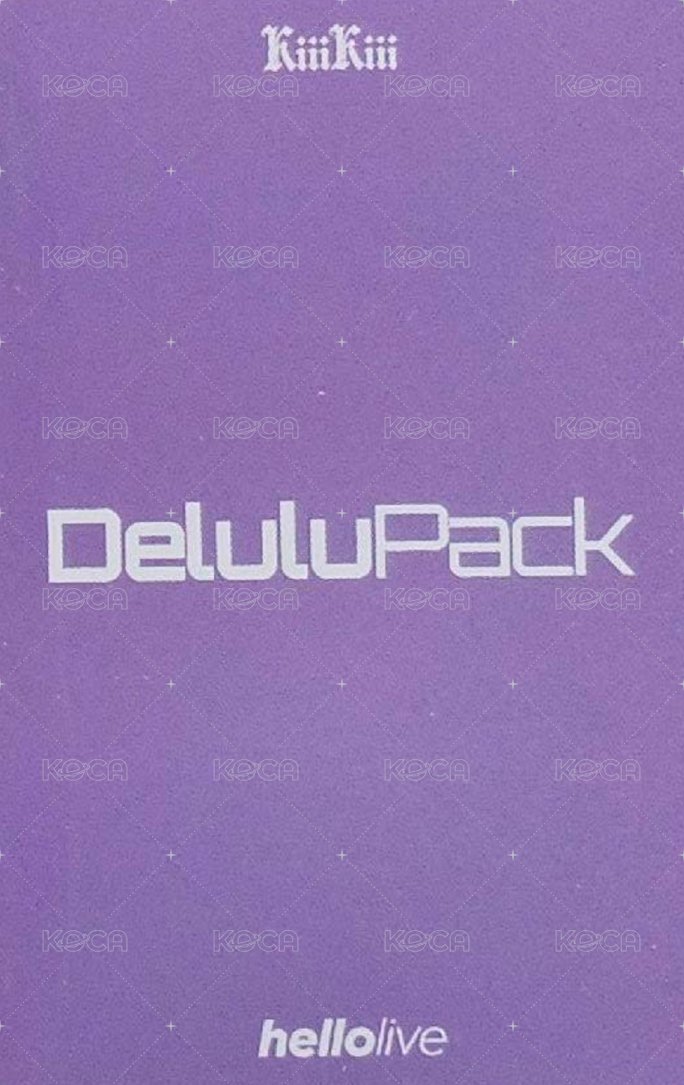 Delulu Pack hl 1.0 簽售卡  背面