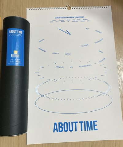 SEVENTEEN 2024SEASON GREETING掛曆