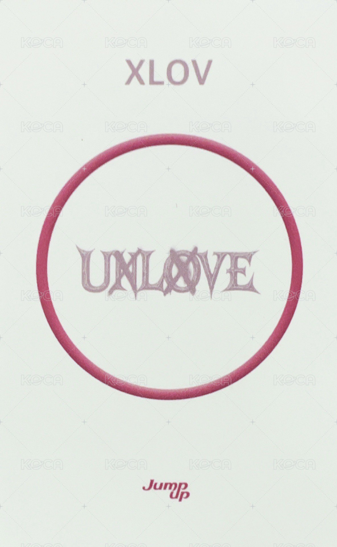 UXLXVE ju 線上13.0 簽售卡  背面