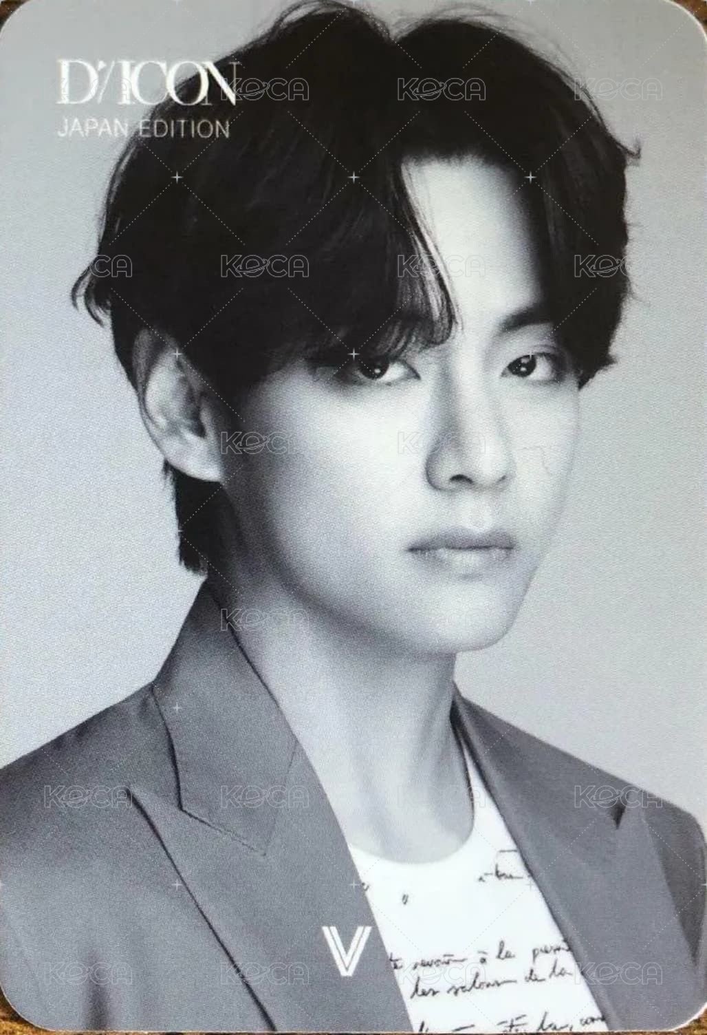 Dicon Vol.10 日限 周邊卡 雙面卡 背面