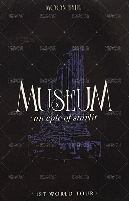 [MUSEUM : an epic of starlit] Moon Byul 1ST WORLD TOUR SEOUL 首爾場 周邊卡 毛帽 背面
