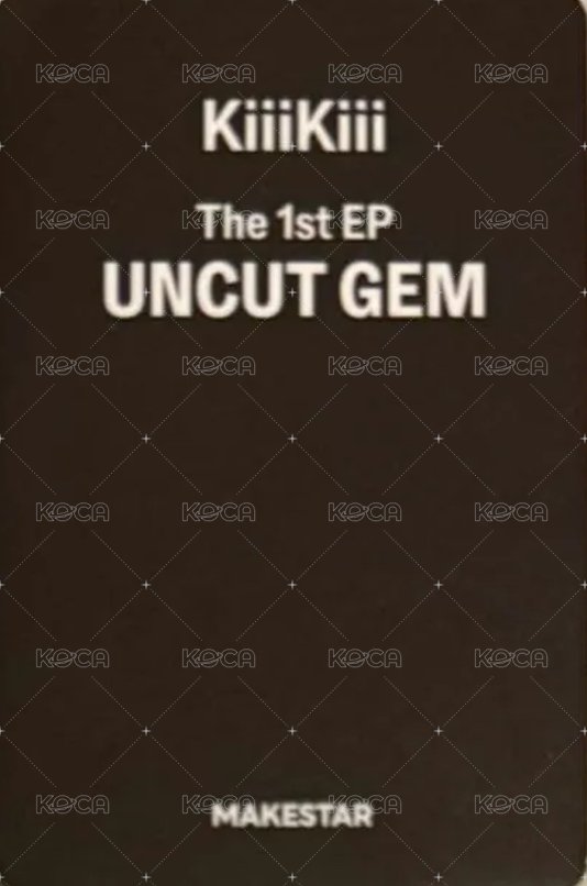 UNCUT GEM ms 幸運卡  背面