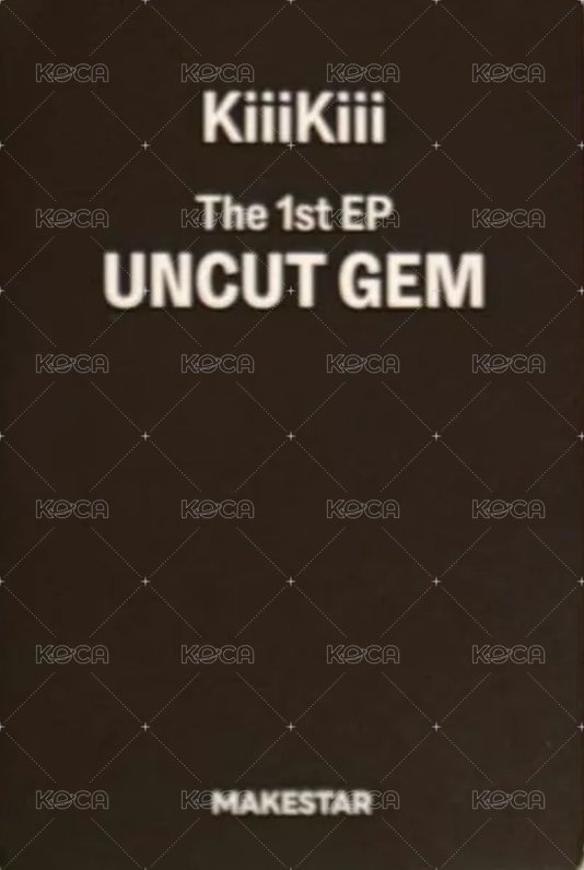 UNCUT GEM ms 幸運卡  背面