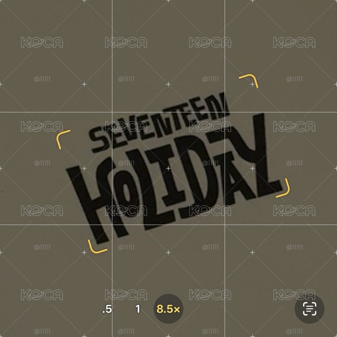SEVENTEEN｜25’holiday fm｜隨機卡包卡