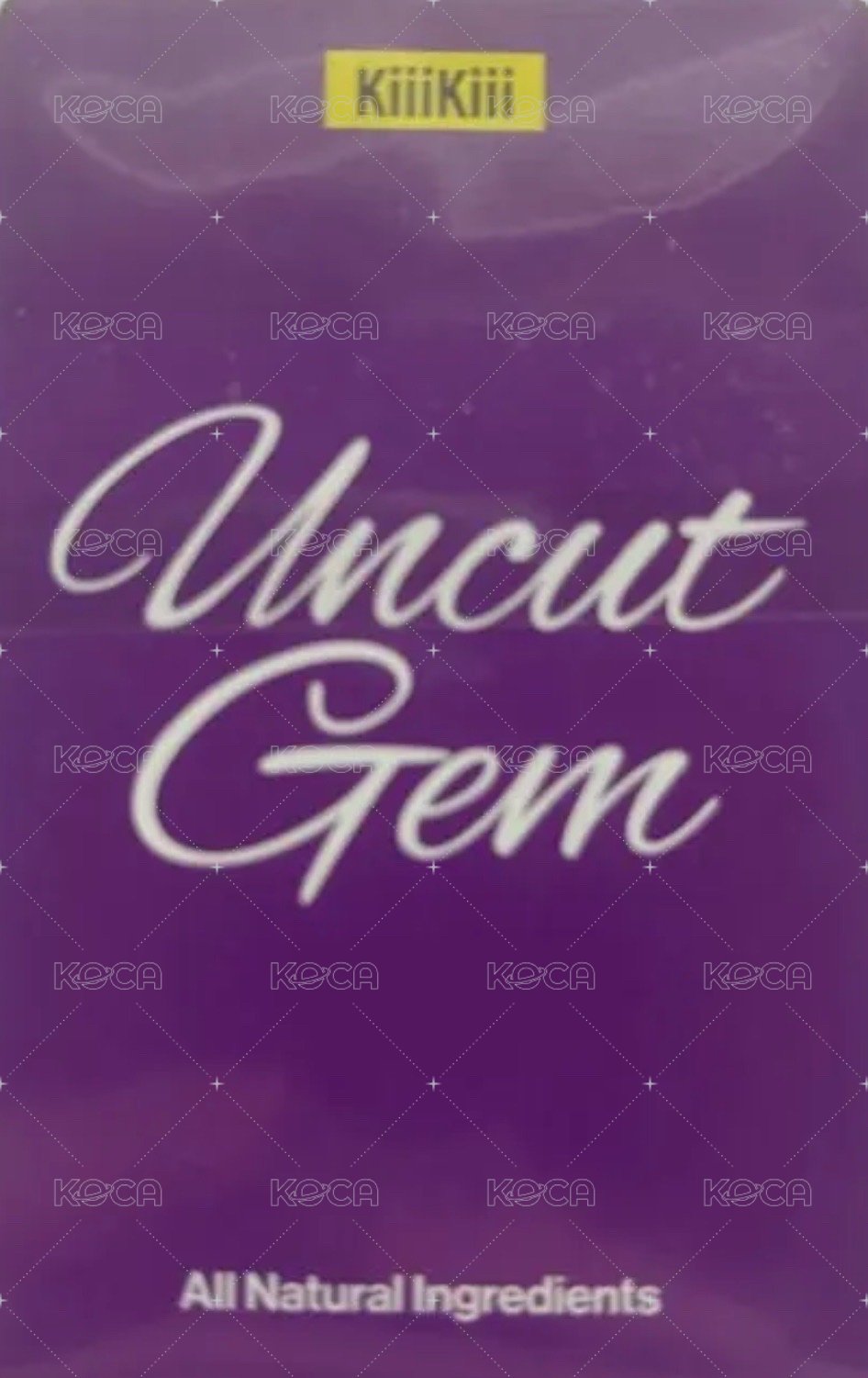 UNCUT GEM 打歌卡 I DO ME 2.0 背面