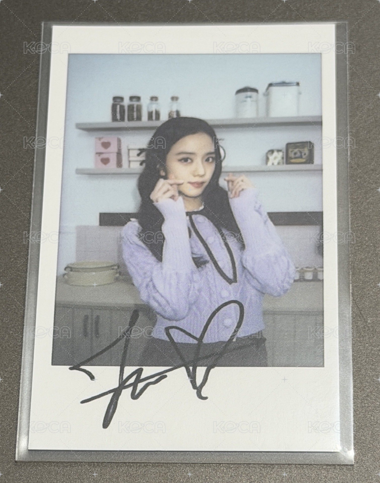 Jisoo 印簽拍立得
