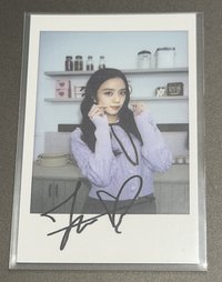 Jisoo 印簽拍立得