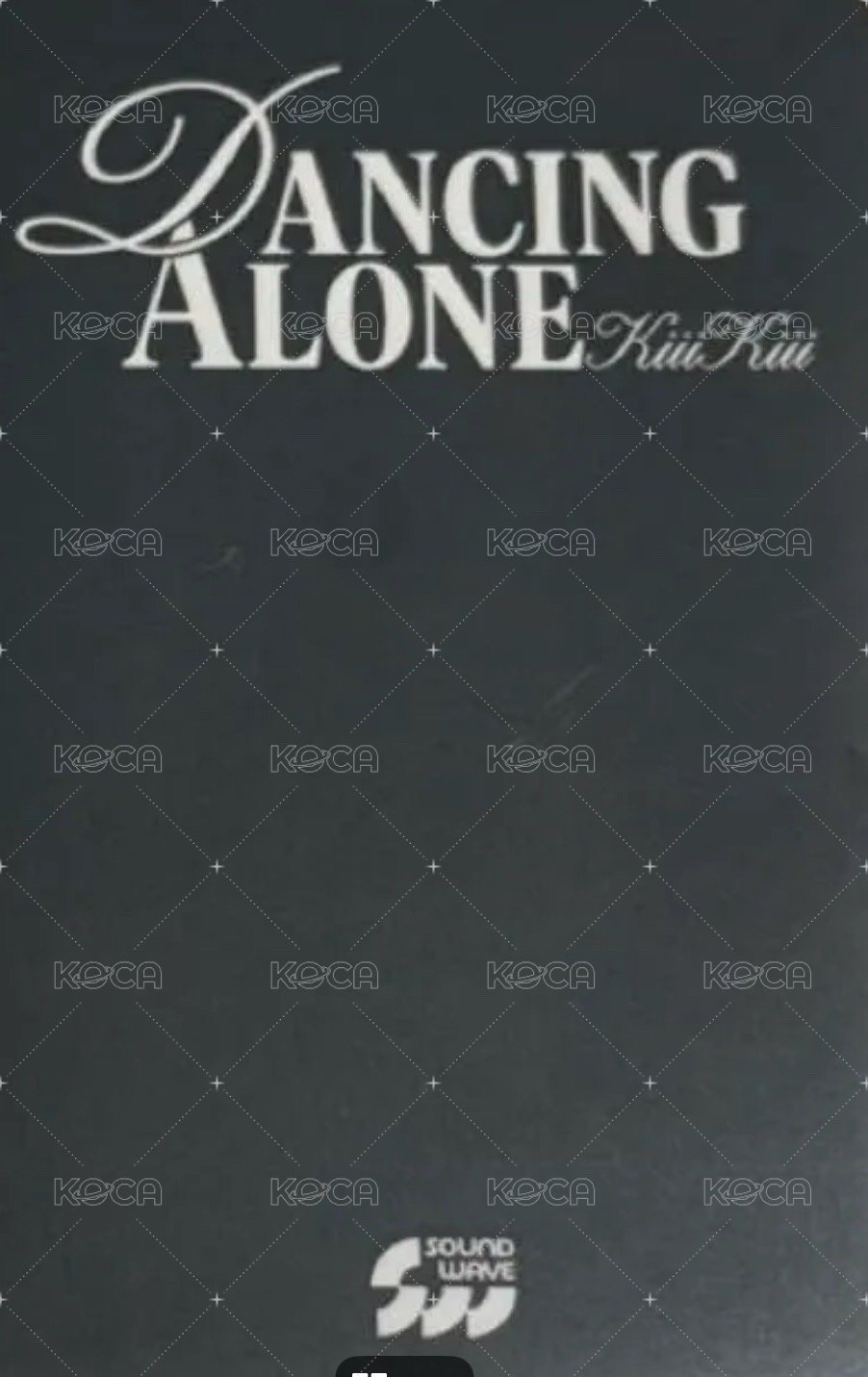 DANCING ALONG sw 7.0 簽售卡  背面