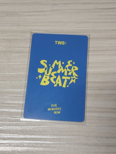 Tws 韓志薫 迷二 小卡（有划痕）