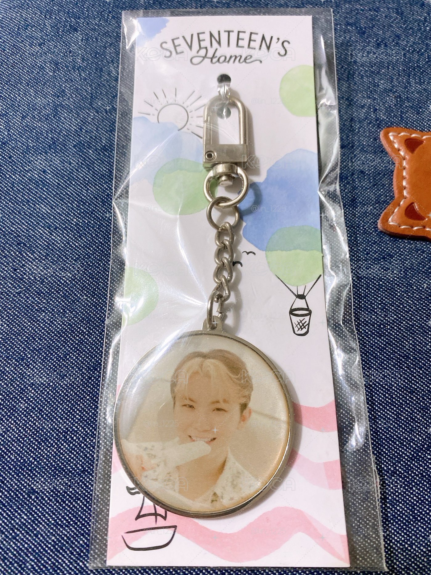 WOOZI 2022HOME照片鑰匙圈