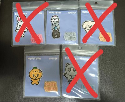 Miniteen 7-11刺繡布章