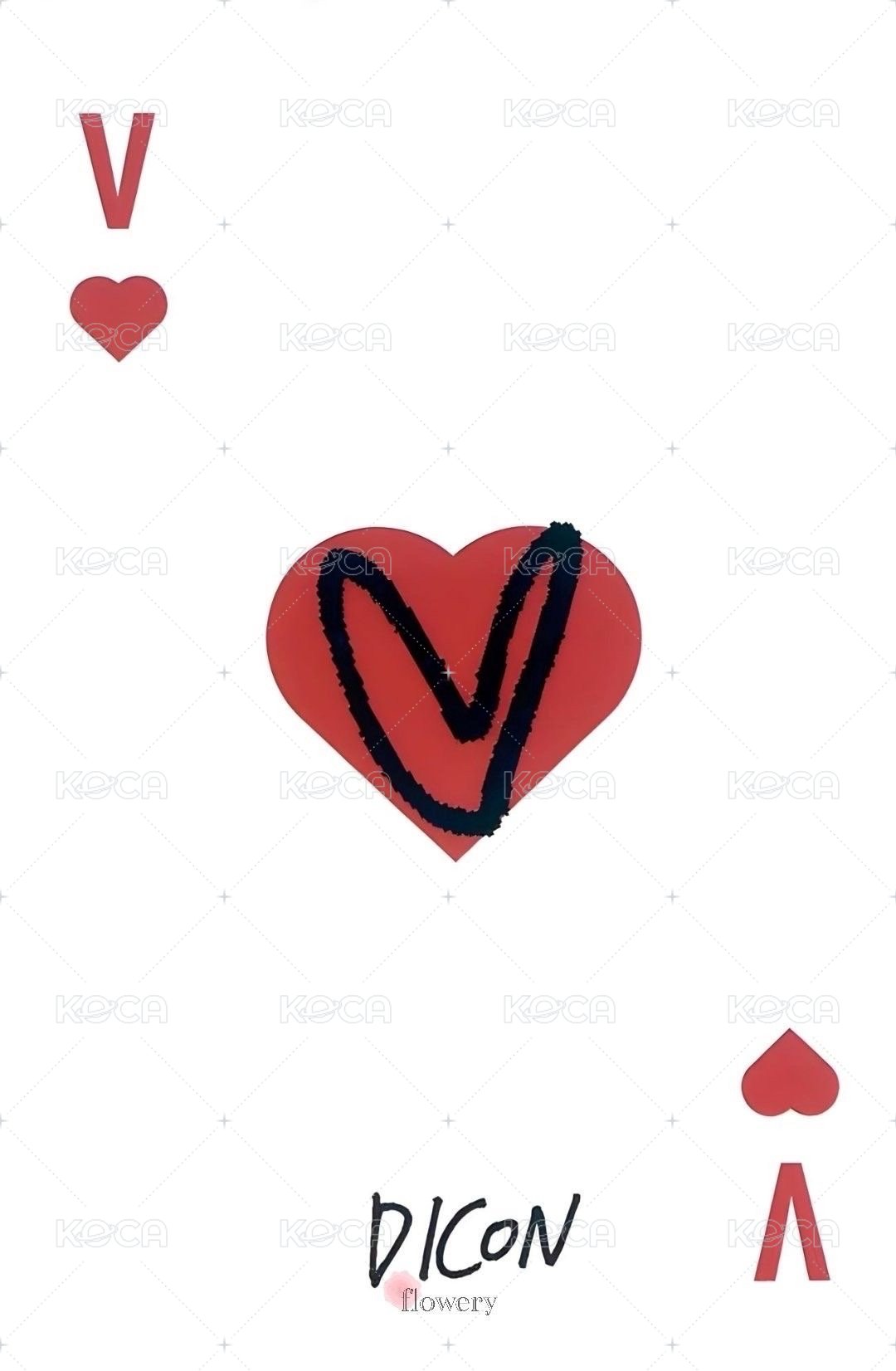 Dicon VICON 周邊卡 A版 (3/3) 背面