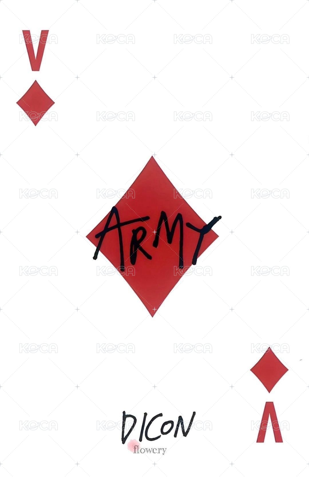 Dicon VICON 周邊卡 B版 (2/3) 背面