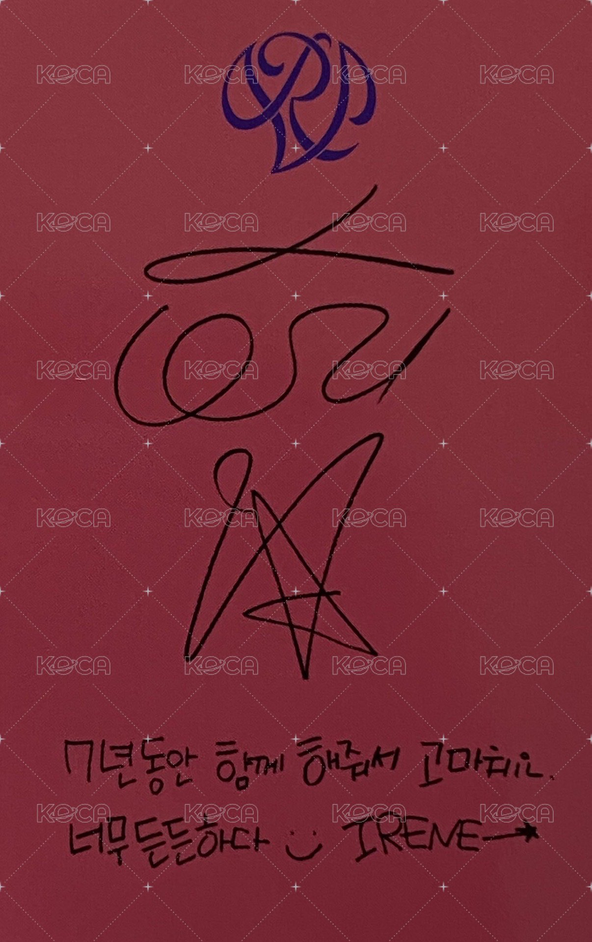 Queendom 專輯卡 拿鐵姐 背面