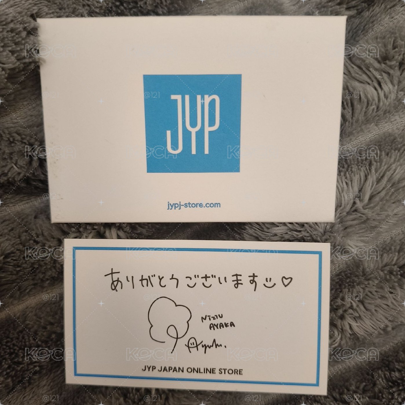 贈品🧧JYP 滿贈感謝卡