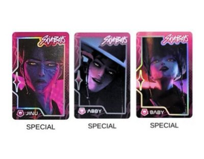 Kpop獵魔女團快閃店小卡［閃卡交換］