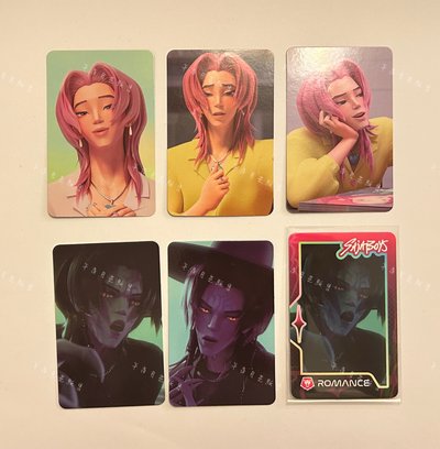 Kpop獵魔女團快閃店小卡［閃卡交換］