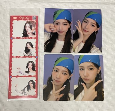 i-dle 薇娟solo咖啡廳人生四格+日巡小卡3張