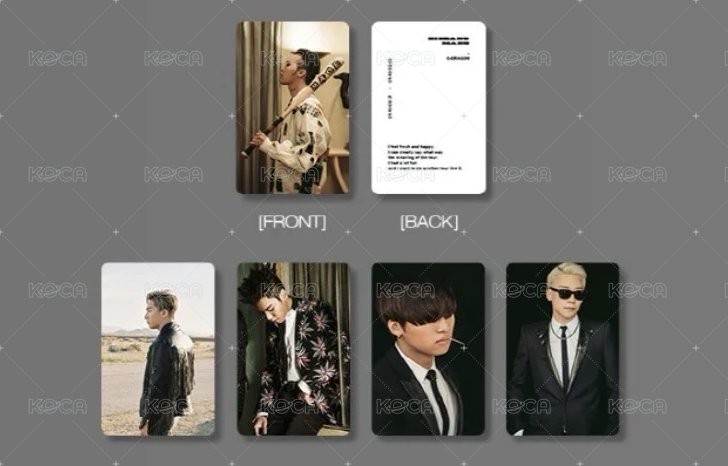 正規3 演唱會 DVD / CD 卡  背面