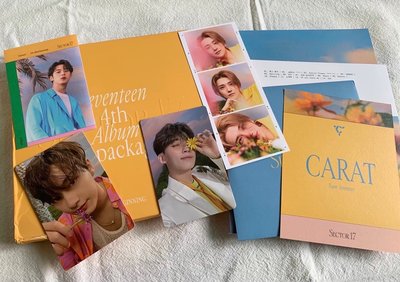SEVENTEEN 正規四輯改版專《SECTOR 17》已拆全套
