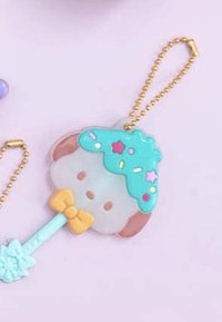 三麗𠥹棒棒糖造型吊飾 鑰匙圈吊飾 