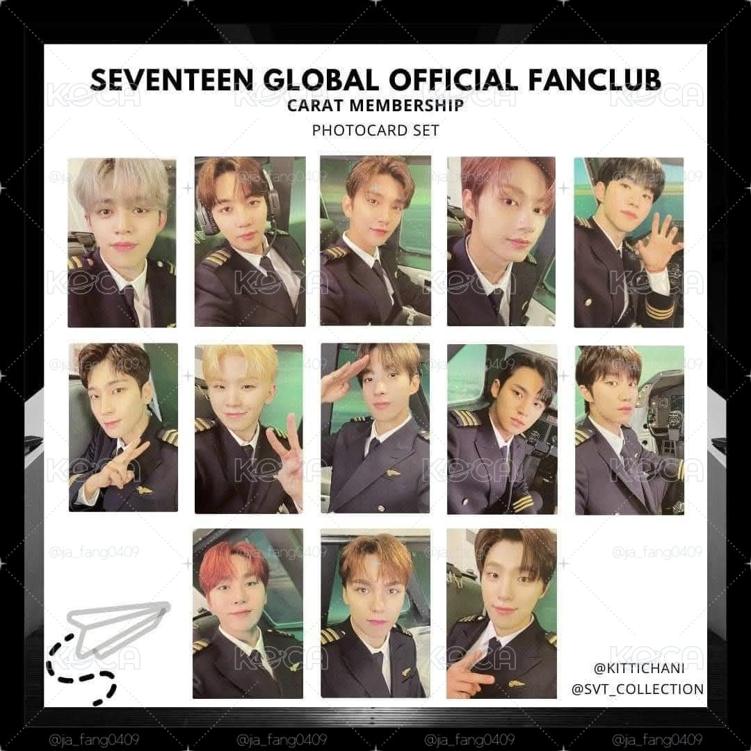 seventeen五期會員禮 餘碩