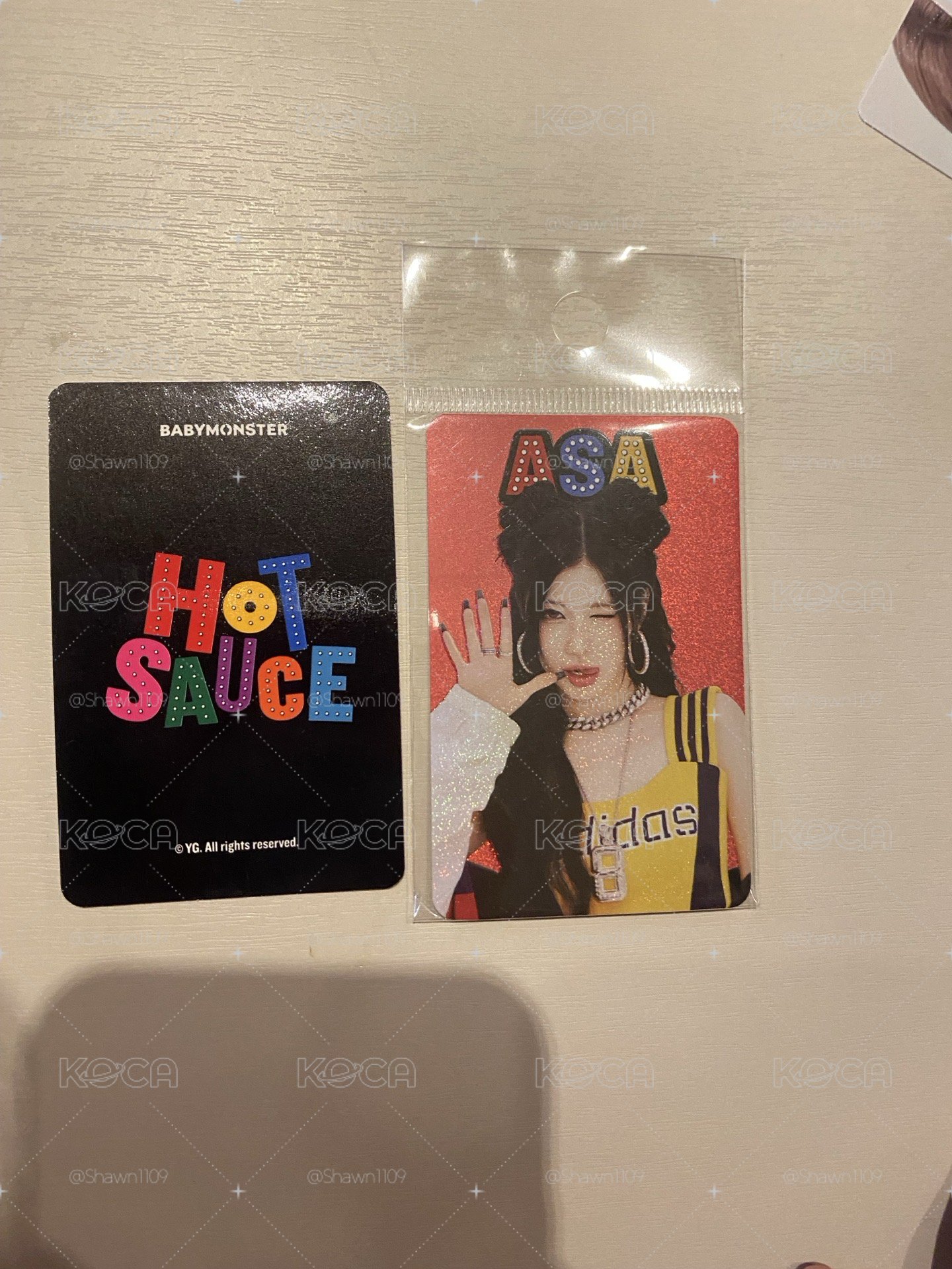 閃卡hot  sauce Asa杏 柒 單張 先聊