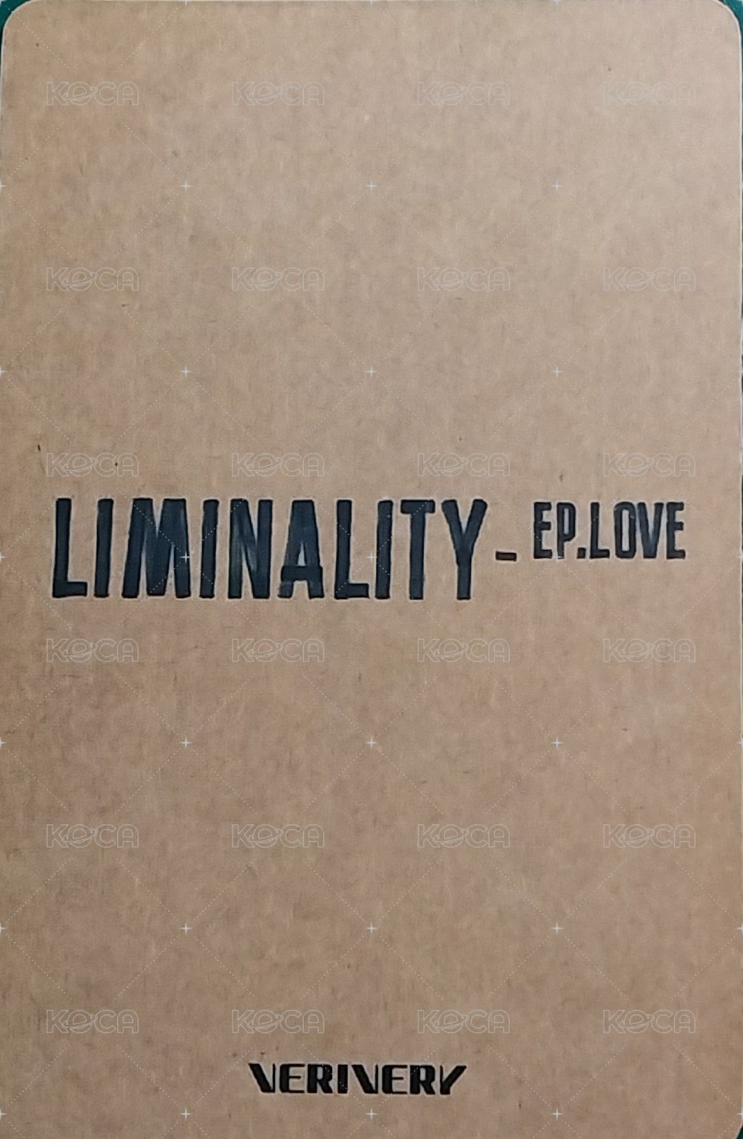 Liminality-EP.LOVE 專輯卡  背面