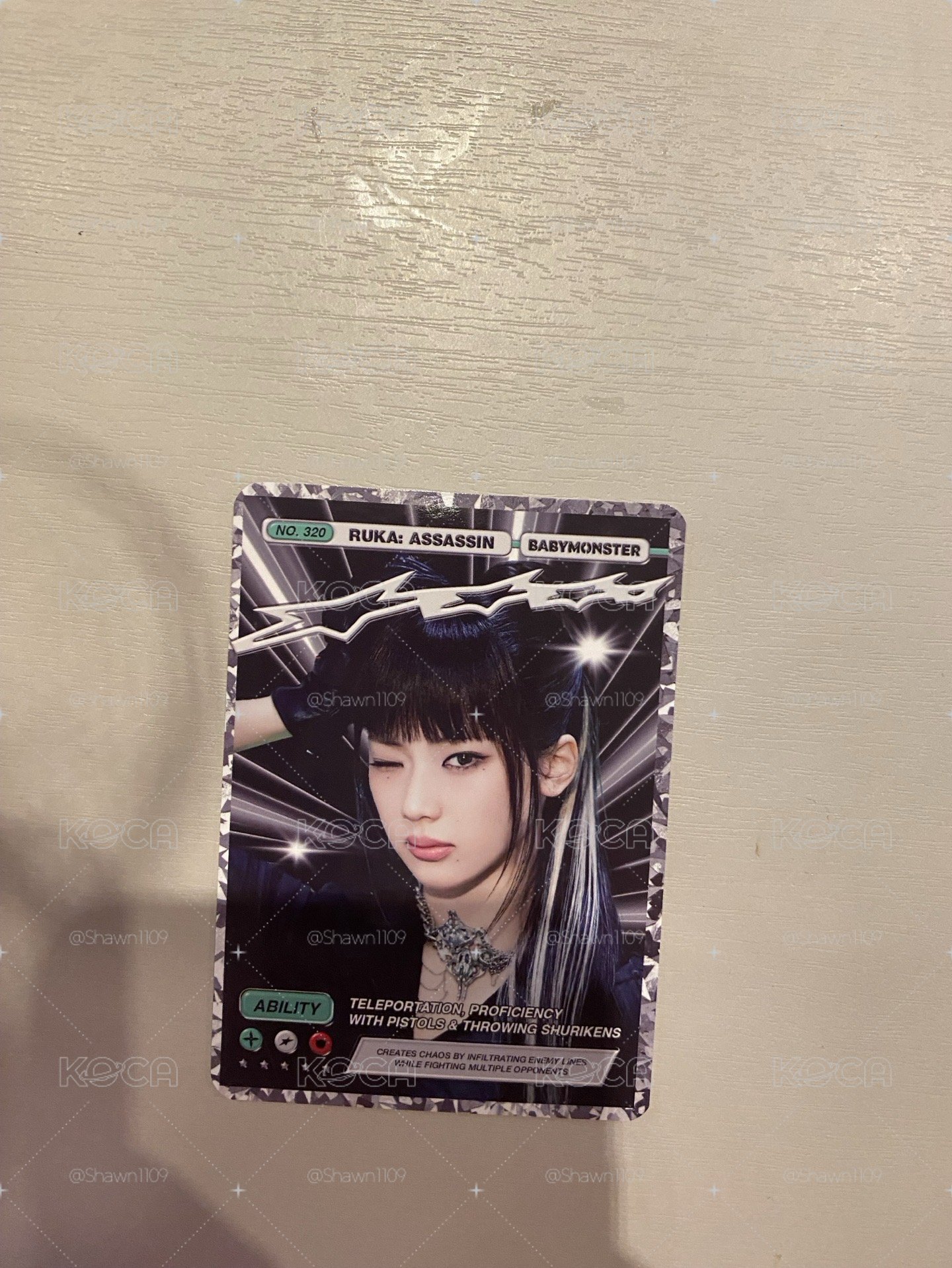幸運卡 柒 露 五星