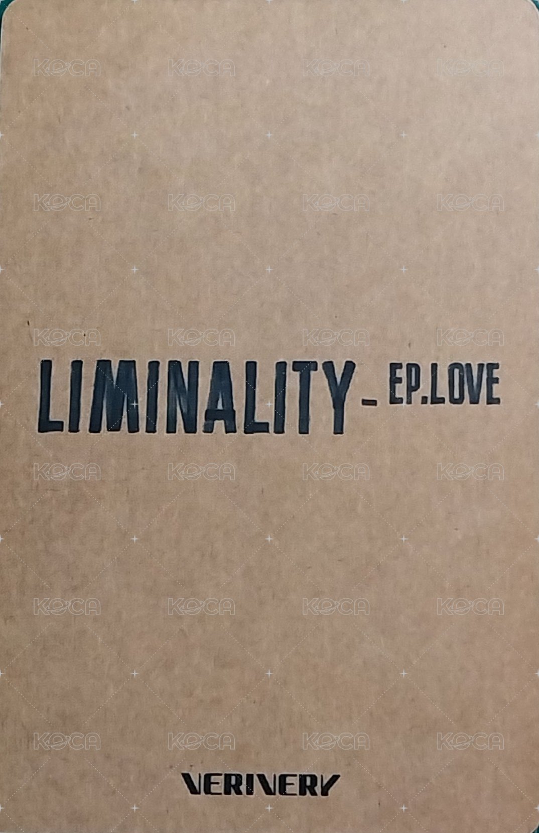 Liminality-EP.LOVE 專輯卡  背面