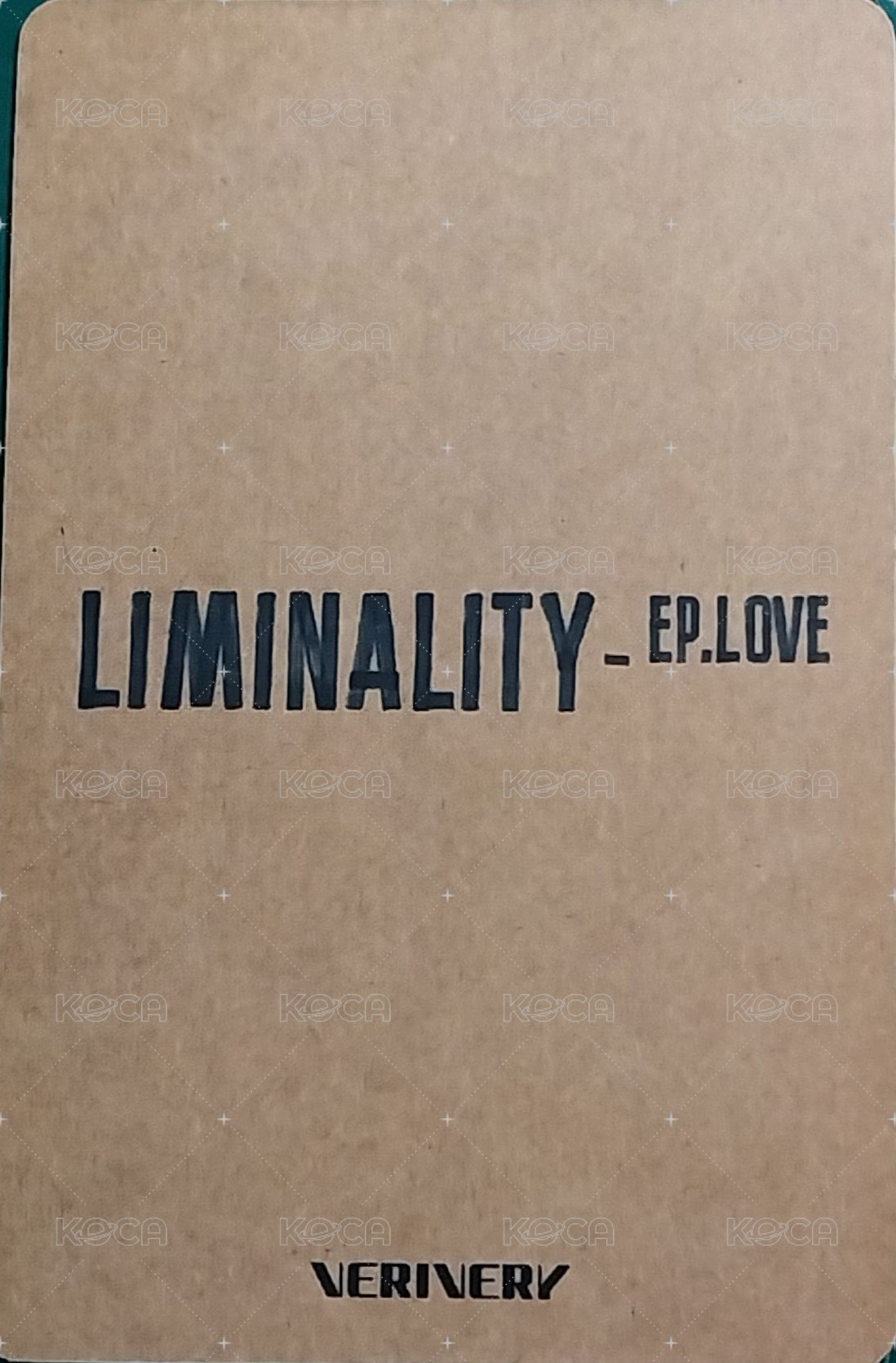 Liminality-EP.LOVE 專輯卡  背面