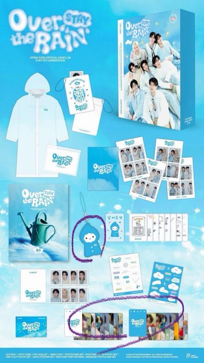 SKZ 5期會員禮 拆售