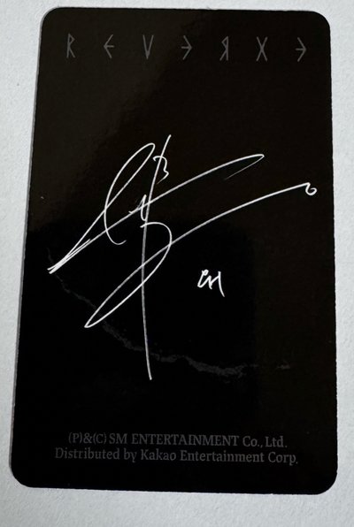 EXO世勳八輯單封專卡