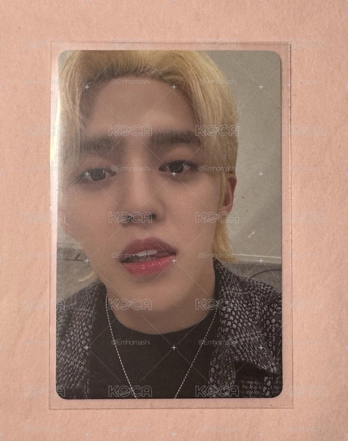 MINI10 yzy D 簽售卡 S.COUPS