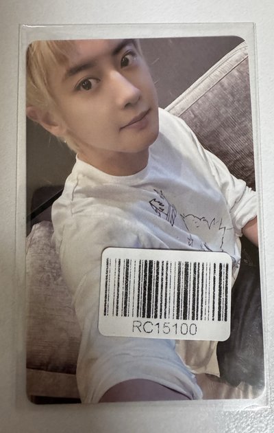 EXO燦烈Black Out kms簽售卡