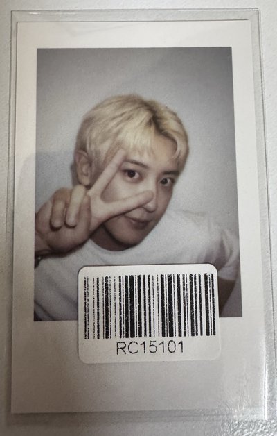 EXO燦烈Black Out kms簽售卡