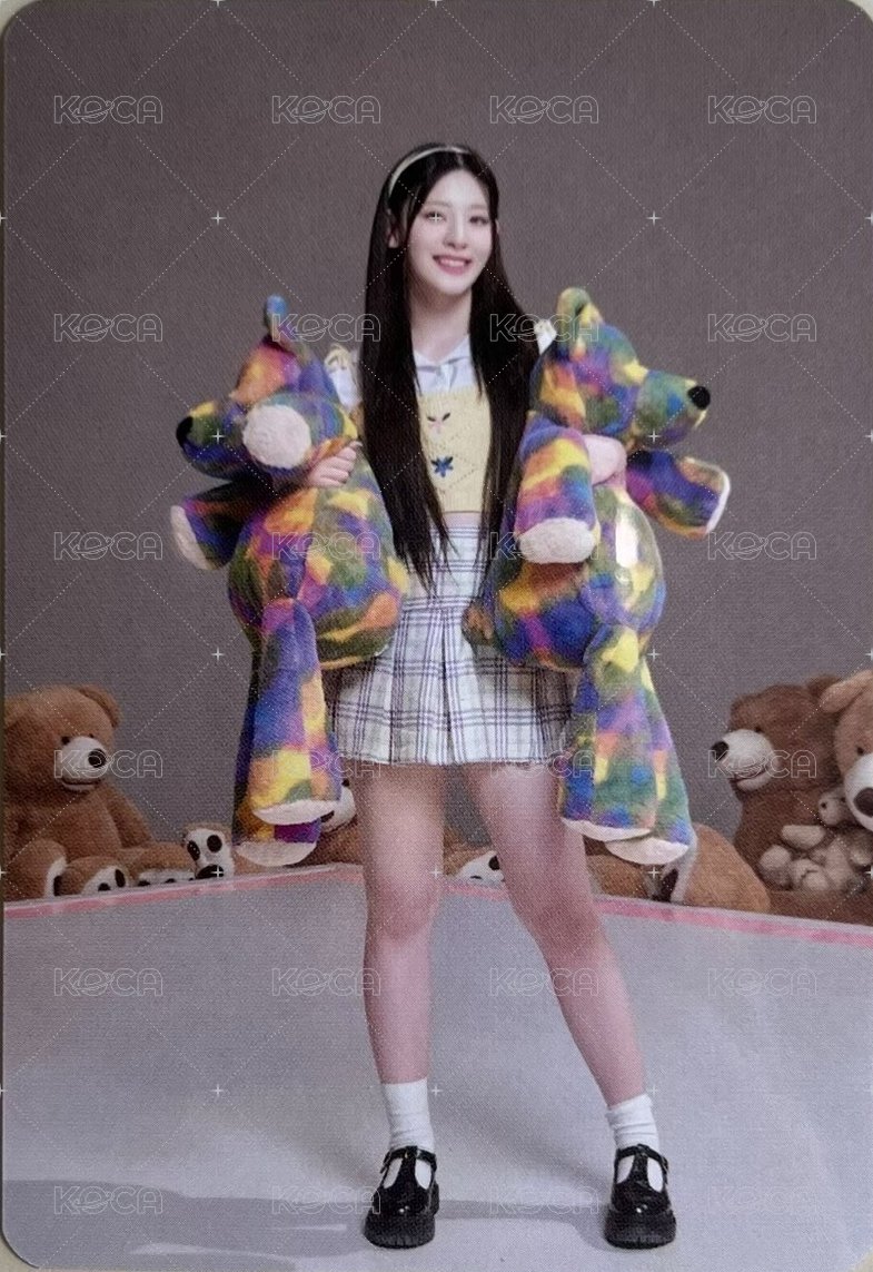 泰迪熊 日版 快閃 隨機卡  背面