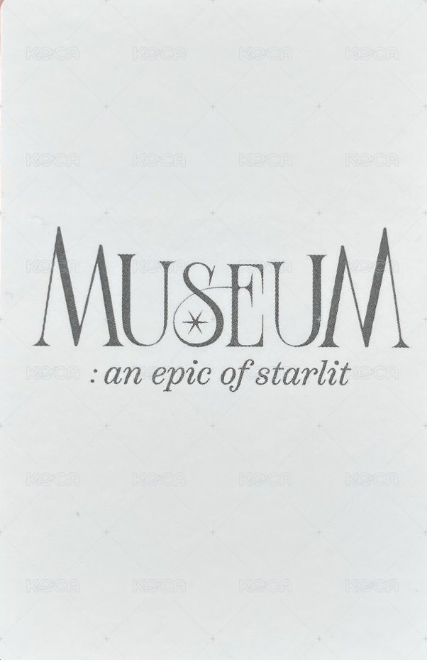 [MUSEUM : an epic of starlit] Moon Byul 1ST WORLD TOUR SEOUL 首爾場 隨機卡  背面