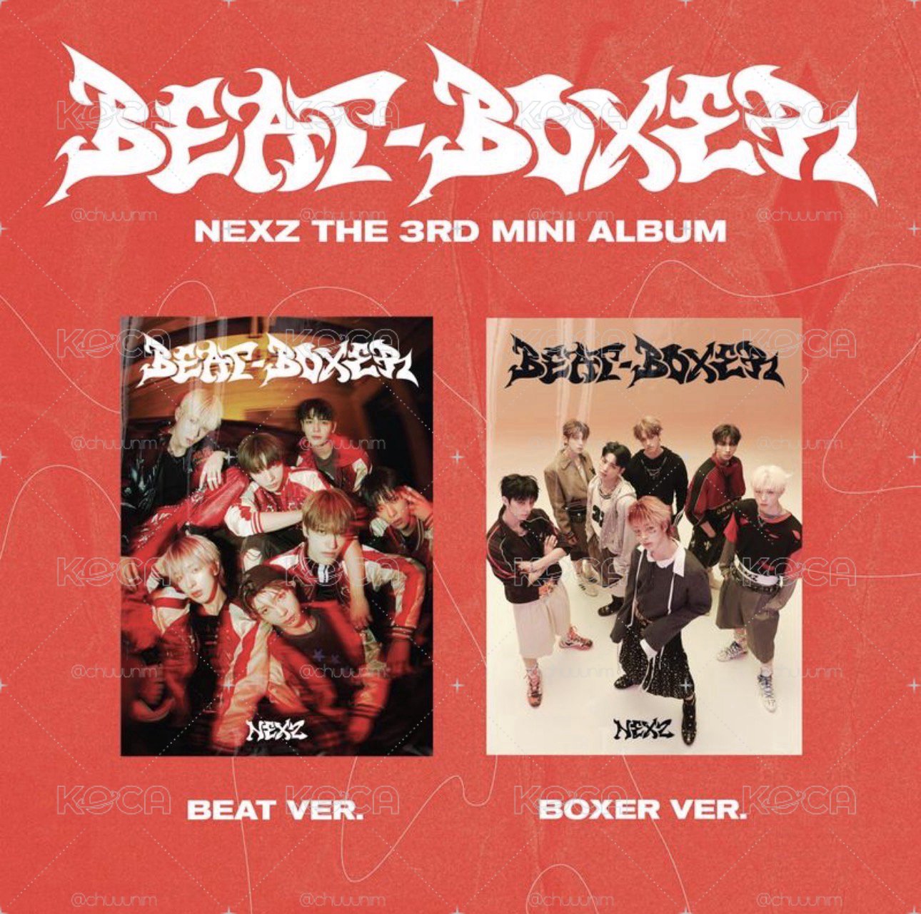 NEXZ 迷三 beat boxer簽售未拆專