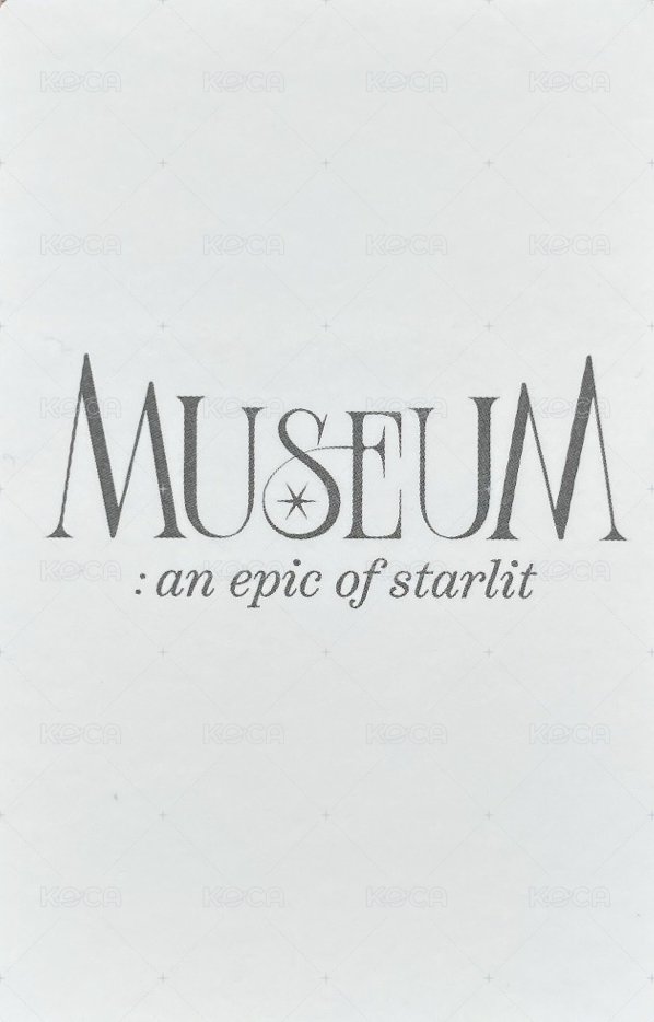 [MUSEUM : an epic of starlit] Moon Byul 1ST WORLD TOUR SEOUL 首爾場 隨機卡  背面