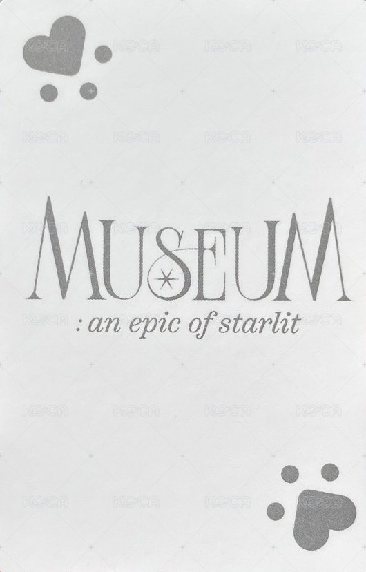 [MUSEUM : an epic of starlit] Moon Byul 1ST WORLD TOUR SEOUL 首爾場 隨機卡 Ham Byori ver. 背面